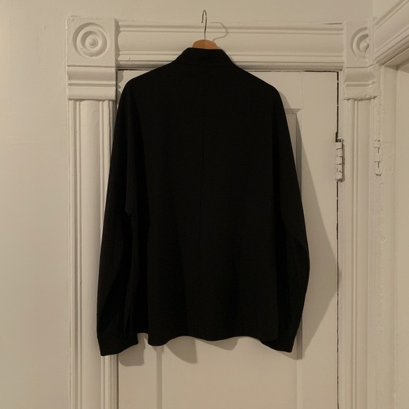 Ellie tahari black button up blouse - XL - Picture 11 of 13